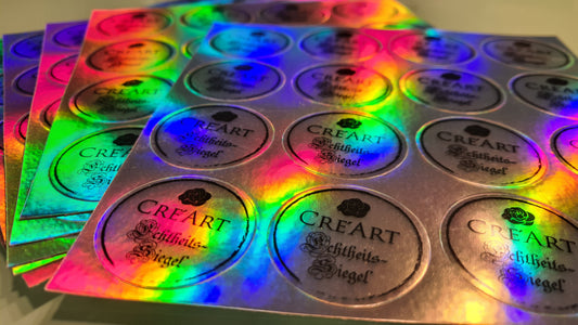 "Rainbow"-Aufkleber für Cre Art