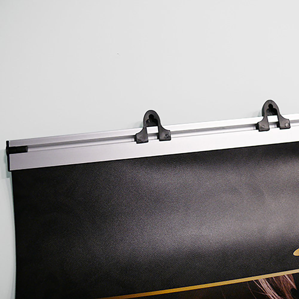 deckenhänger detailaufnahme obere schiene von hinten